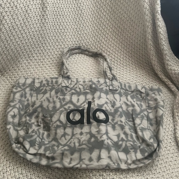ALO Yoga Handbags - ALO Yoga Marble Gray Tote Bag